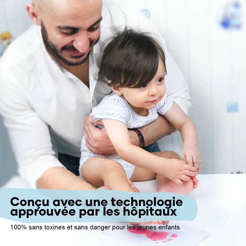 Ensemble d'Empreinte des Mains et des Pieds pour Bébés