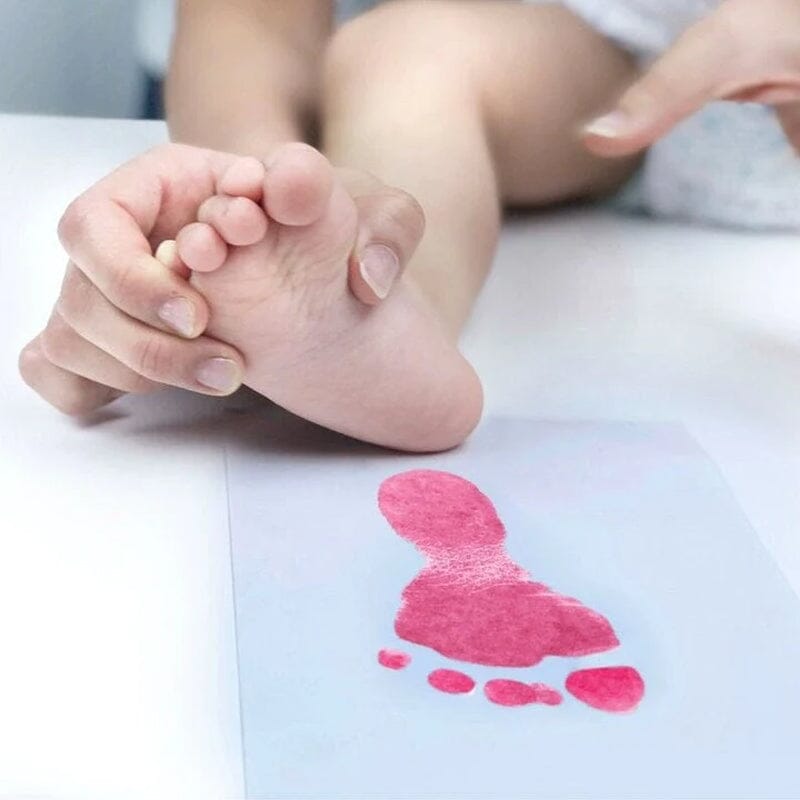 Ensemble d'Empreinte des Mains et des Pieds pour Bébés