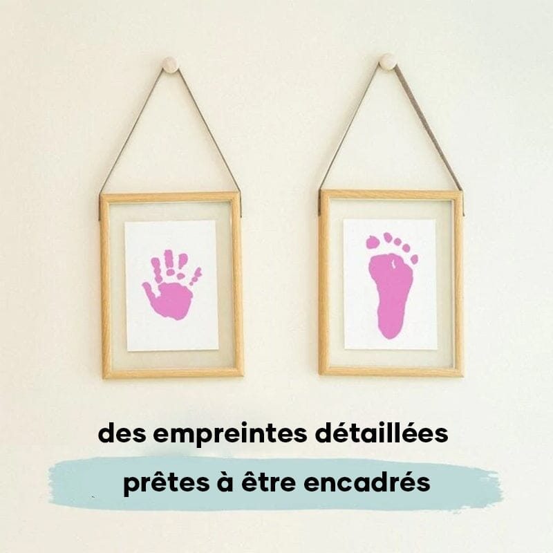 Ensemble d'Empreinte des Mains et des Pieds pour Bébés