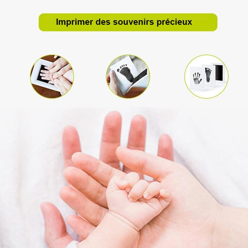 Ensemble d'Empreinte des Mains et des Pieds pour Bébés