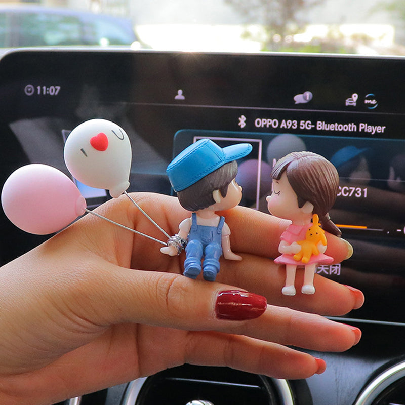 Cute Couple Car Ornament