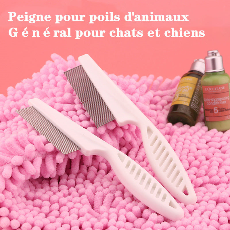 Peigne de toilettage démêlant pour animaux de compagnie