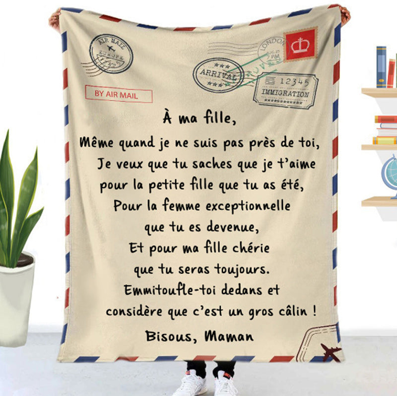 Couverture Flanelle Enveloppe