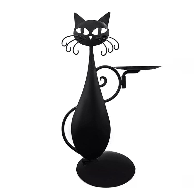 Bougeoir Chat Noir