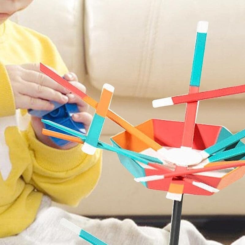 Jeu d'empilage de bâtonnets Multicolore 36 pièces