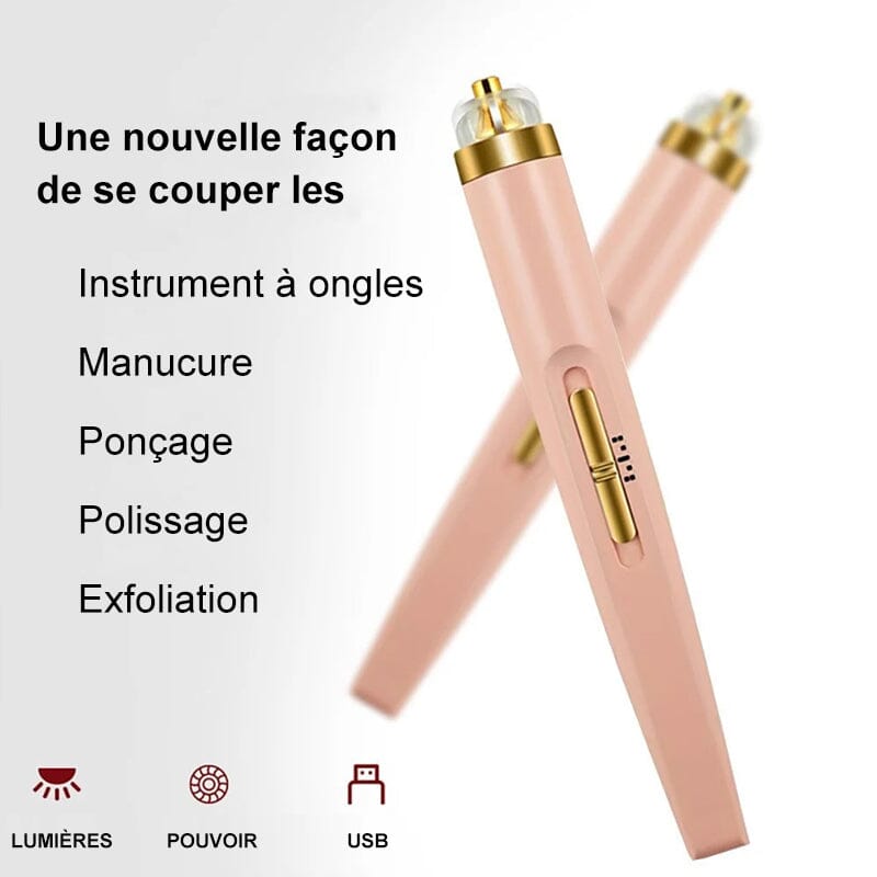 Ensemble de machine à ongles de manucure professionnelle électrique