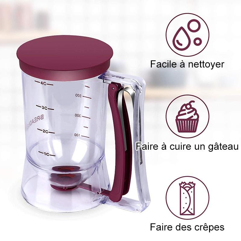 Distributeur de Pâte Intelligent à Crêpes et à Cupcakes