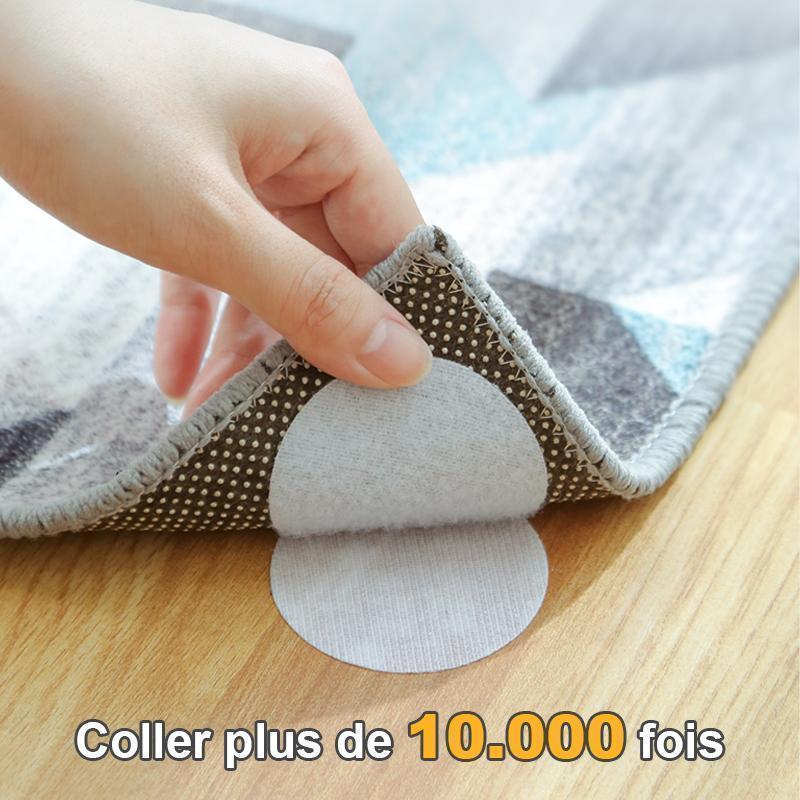 Maison et Habitat Tapis Antidérapant pour Coussins de Canapé Patins Antidérapants (10 pièces)