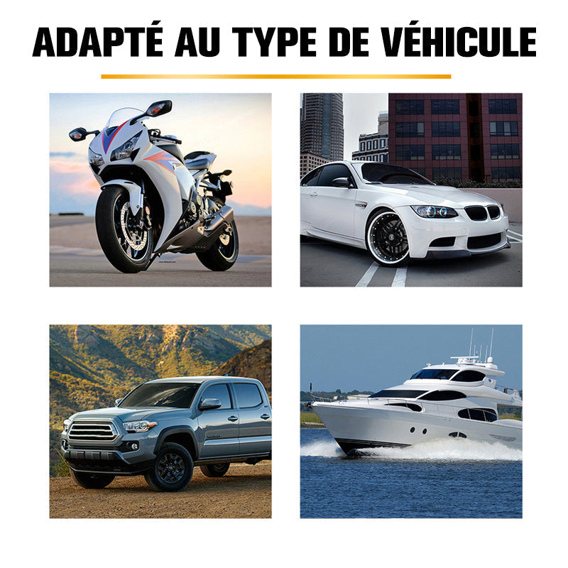 3 en 1 nouveau spray de revêtement de voiture rapide amélioré