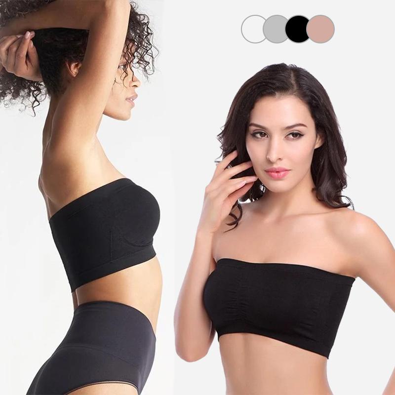 Soutien-gorge sans bretelles extensible