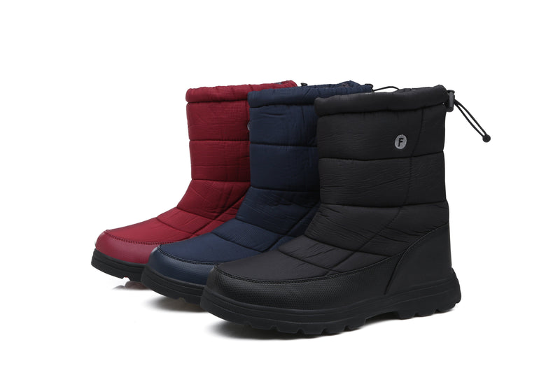 Bottines de Neige Avec Fourrure Chaude Imperméable