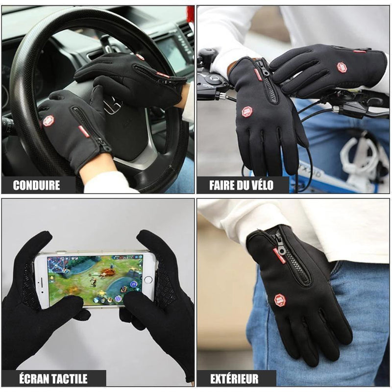 Gants Thermiques Chauds Pour Le Cyclisme ,Course à Pied ,Conduite