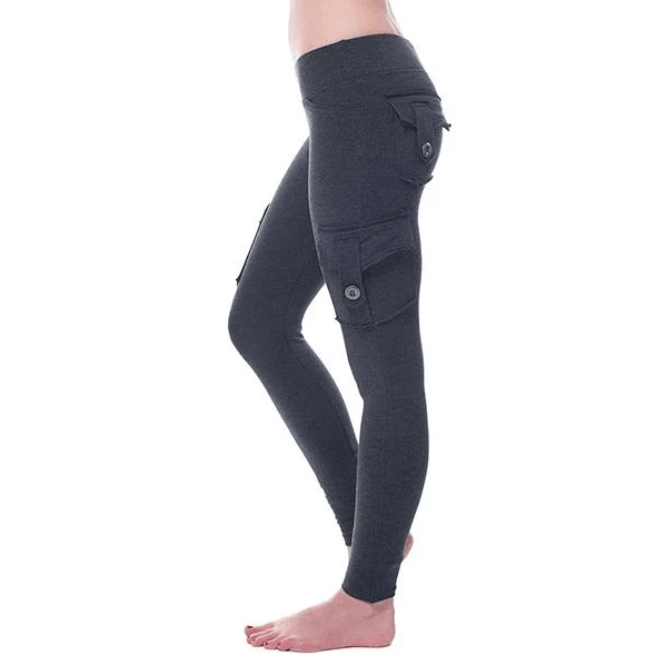 Pantalon de survêtement de fitness stretch sexy avec poche pour femme